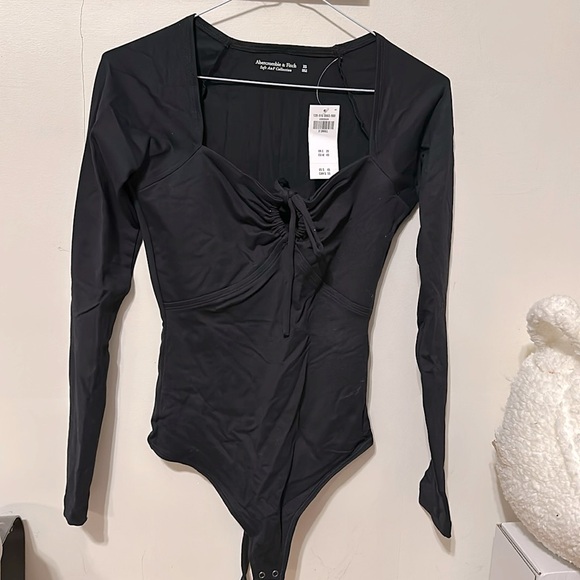 Abercrombie Soft Collection tie bodysuit - Picture 1 of 2
